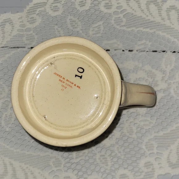 Antique 1912 James M Shaw & Co New York U.S. Navy Stein Mug Kai Insignia - Picture 6 of 14